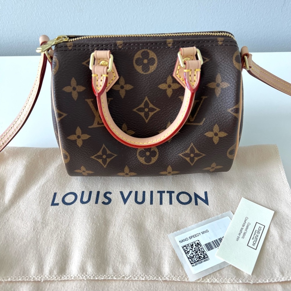 NWT Louis Vuitton Nano Speedy - Monogram - Picture 2 of 6